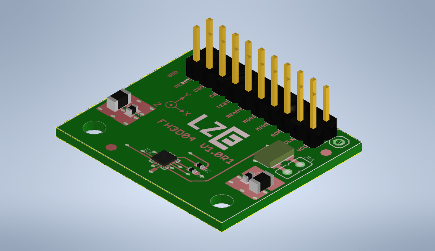 FH3D04 - Quad 3D Hall Sensor for 6D Position Measurement
