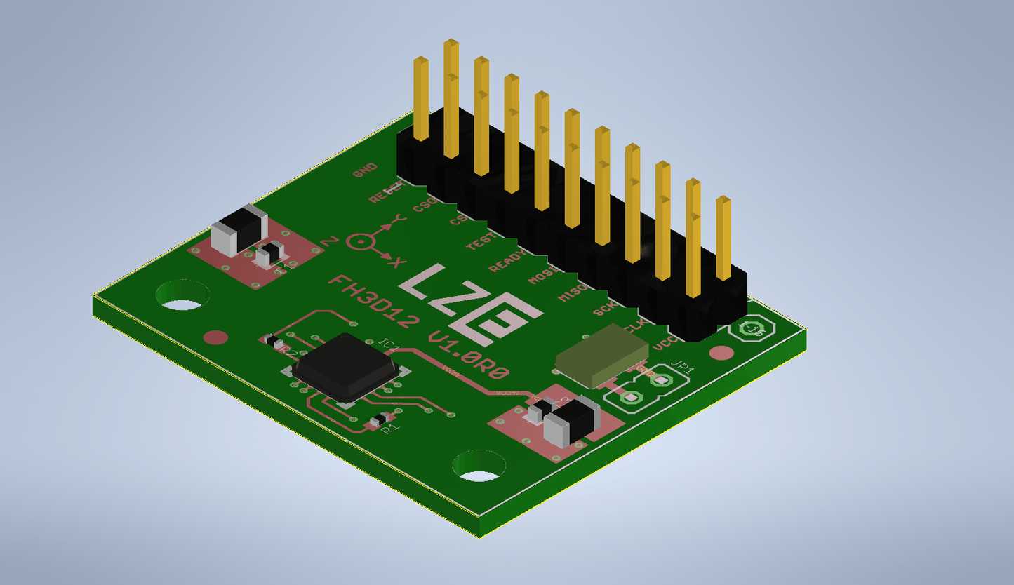 FH3D12 - Dual 3D Hall Sensor High Performance