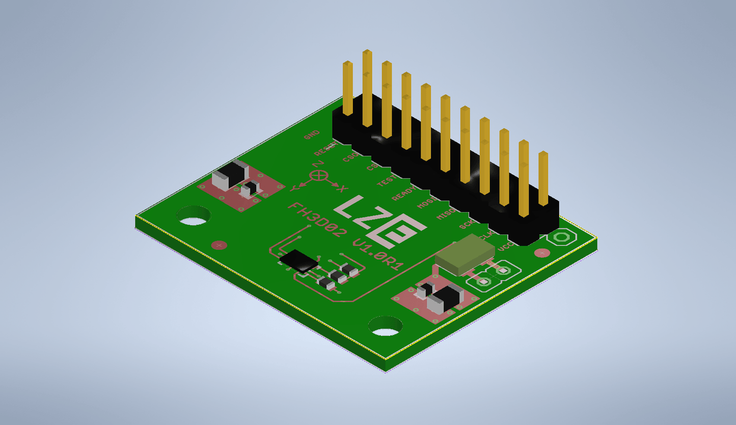 FH3D02 - Dual 3D Hall Sensor with on-chip intelligence