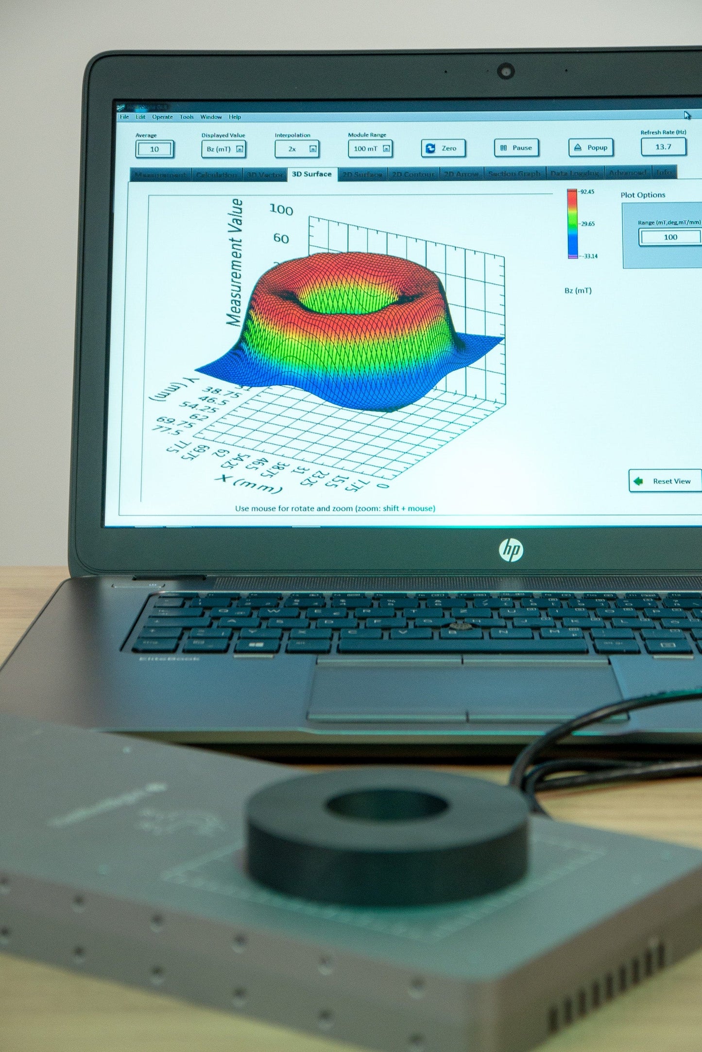 HallinSight® – The world's first 3D magnetic field camera